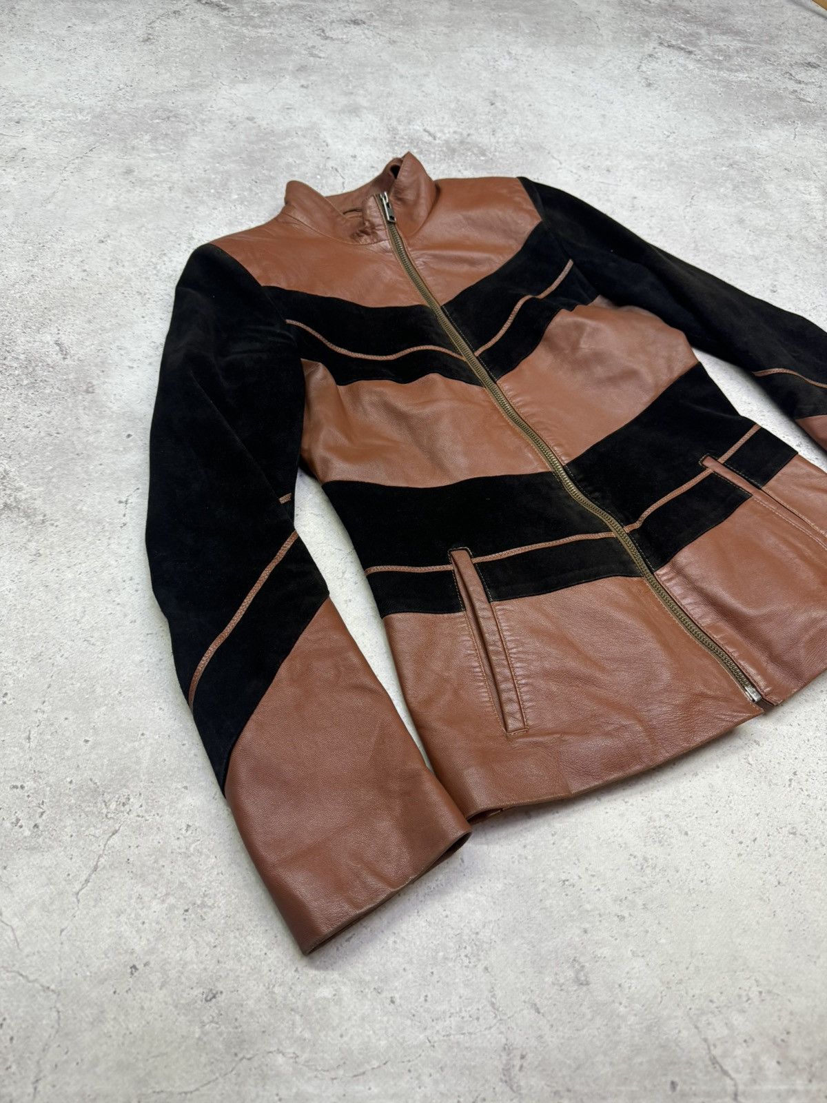 14th Addiction Vintage Leather/Suede Rick Owens Style Jacket Size US S / EU 44-46 / 1 - 5 Thumbnail