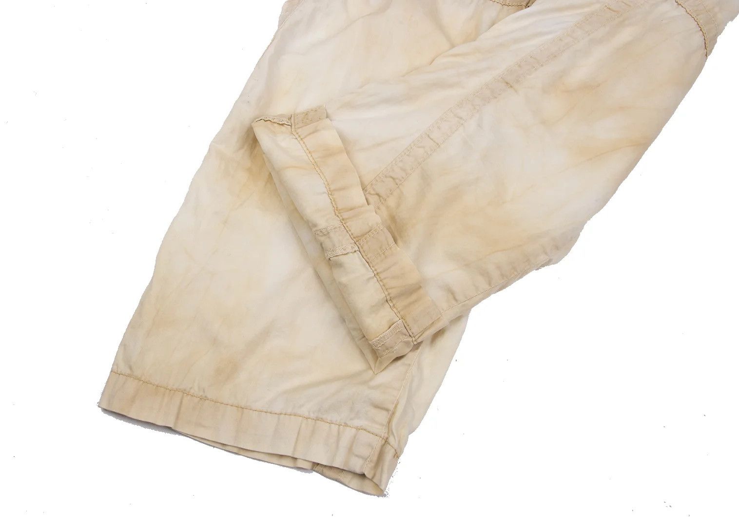 Jean Paul Gaultier Dusty Finish Chinch Back Cotton Pants Beige 48 Size US 32 / EU 48 - 12 Thumbnail