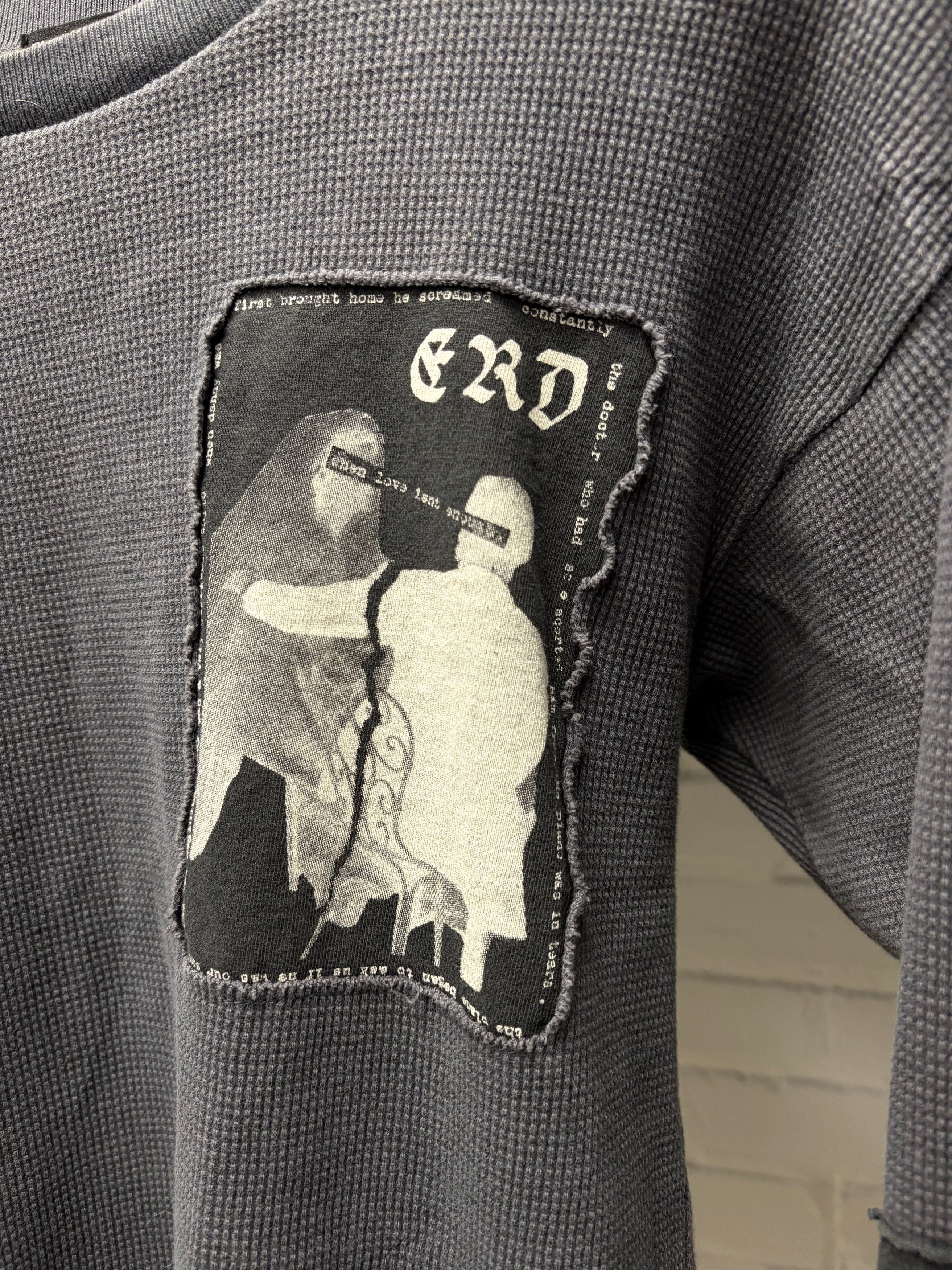 Enfants Riches Deprimes Enfants Riches Deprimes ‘Assemblage’ Patchwork Thermal Long Sleeve Shirt Size US S / EU 44-46 / 1 - 5 Thumbnail