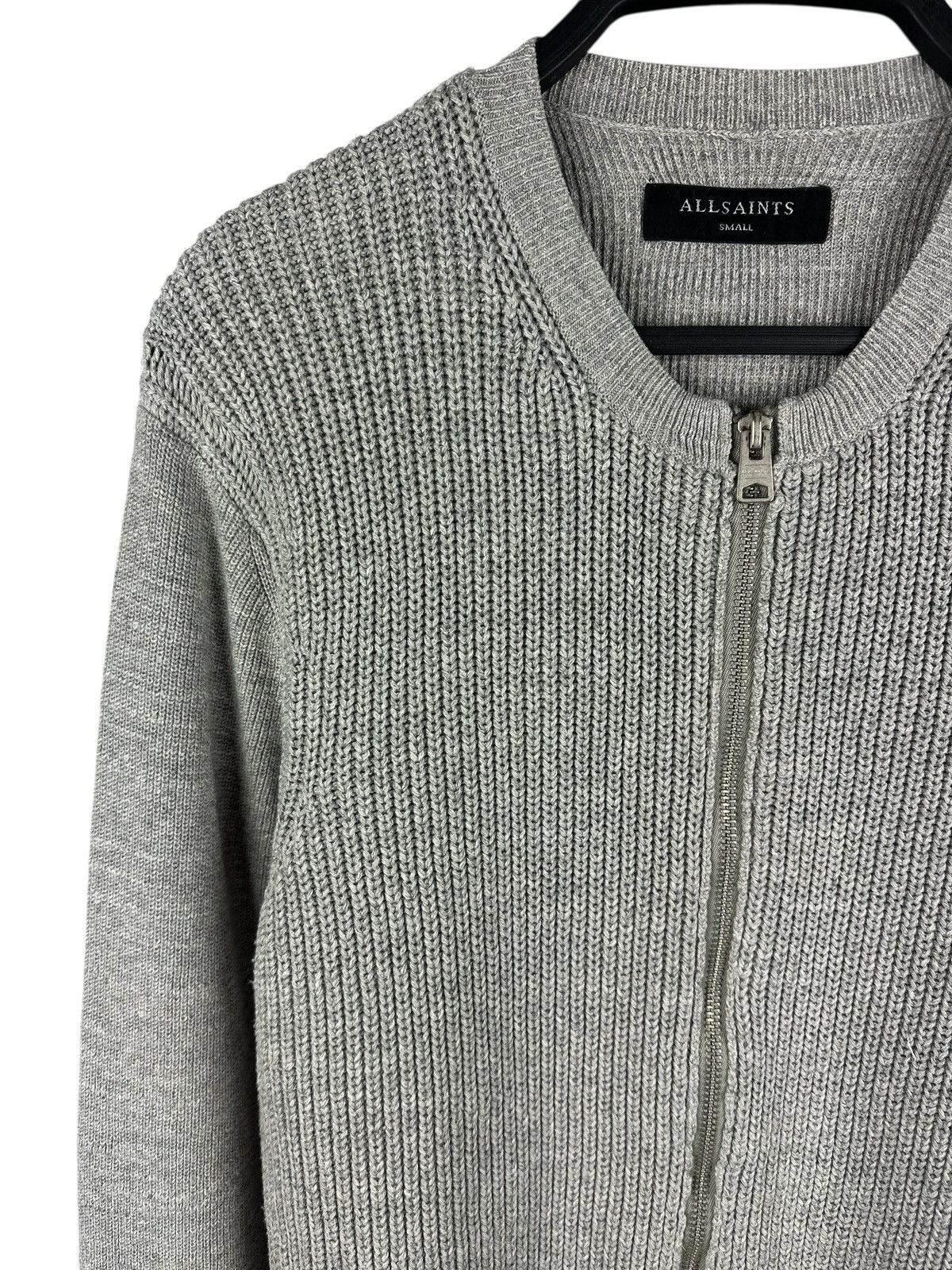 Allsaints Allsaints Rothay Zip Through Knit Sweater Size US S / EU 44-46 / 1 - 2 Thumbnail