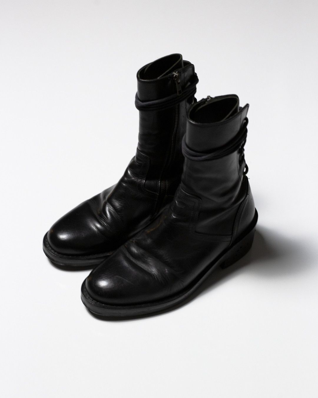 Ann Demeulemeester HENRICA BACKLACE BOOT Size US 7.5 / EU 40-41 - 2 Thumbnail