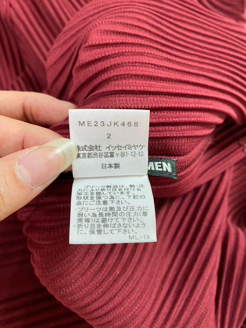 Issey Miyake issey miyake Burgundy top 2506-Nextarrow Size US M / EU 48-50 / 2 - 9 Thumbnail