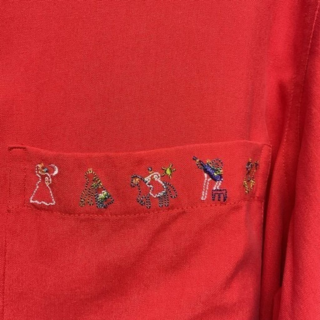 Chicos Chico’s Design Silk Button Front Blouse Shirt Women 2XL / 16 Size XS / US 0-2 / IT 36-38 - 4 Thumbnail