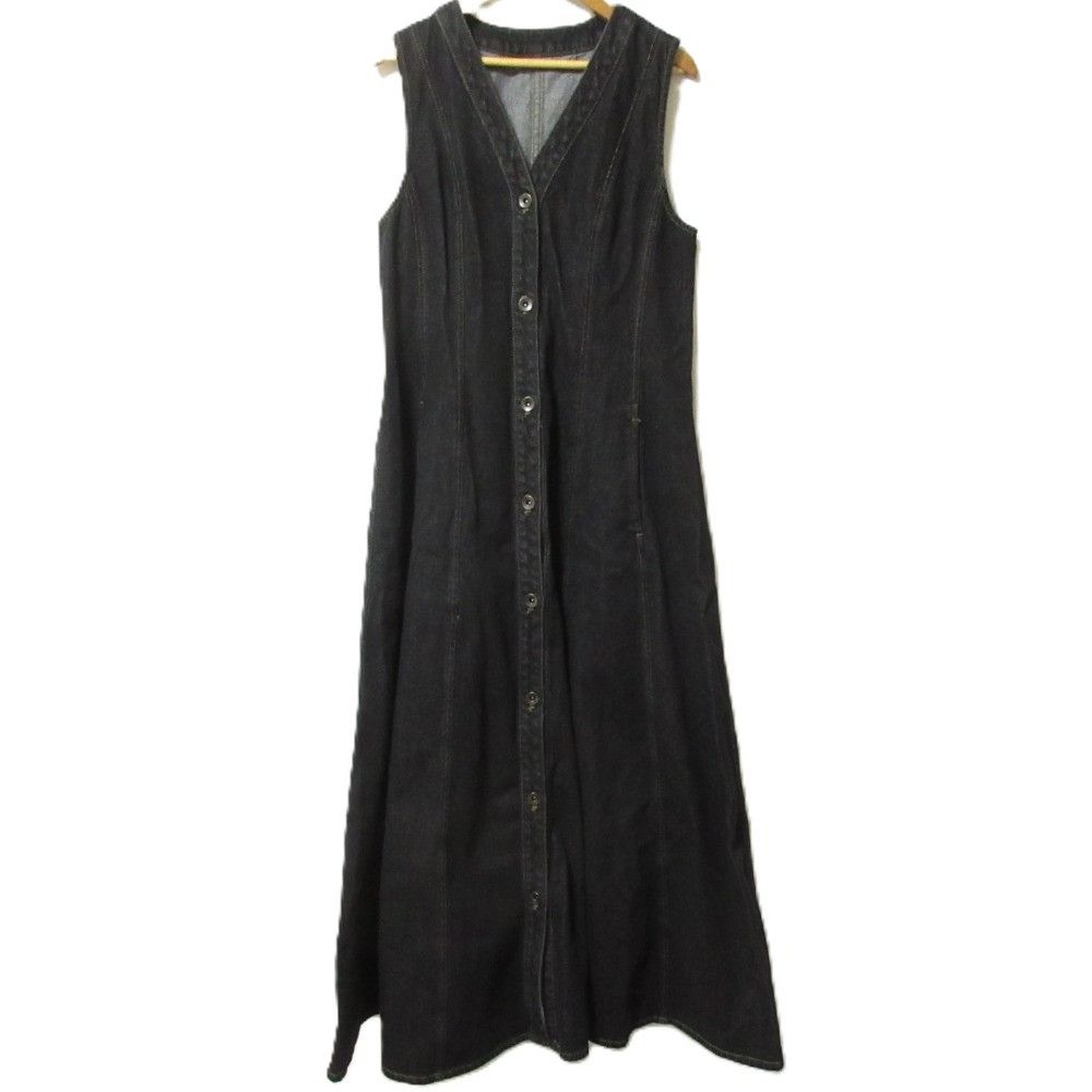 Other GRACE CONTINENTAL Flare Denim Dress Denim Dresses 0124431045 DUTY FREE for USA