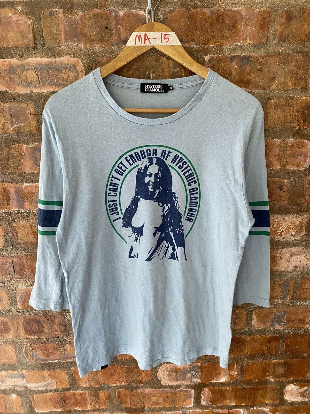 Hysteric Glamour 2000s Hysteric Pin Up Girl 3/4 sleeve Size US M / EU 48-50 / 2 - 2 Thumbnail