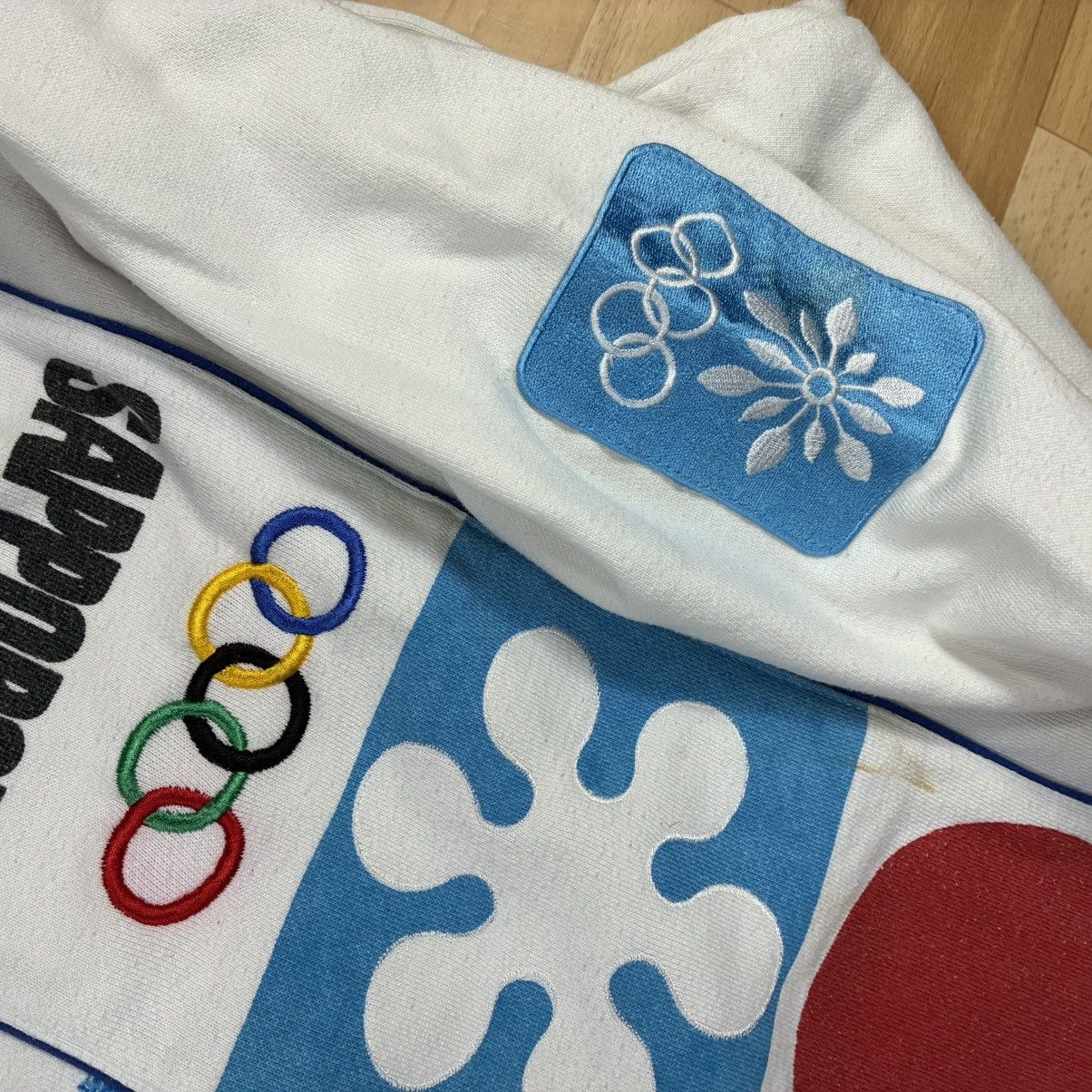 Adidas Mens Vintage Sweatshirt Adidas Olympic Games Size L Size US L / EU 52-54 / 3 - 4 Thumbnail