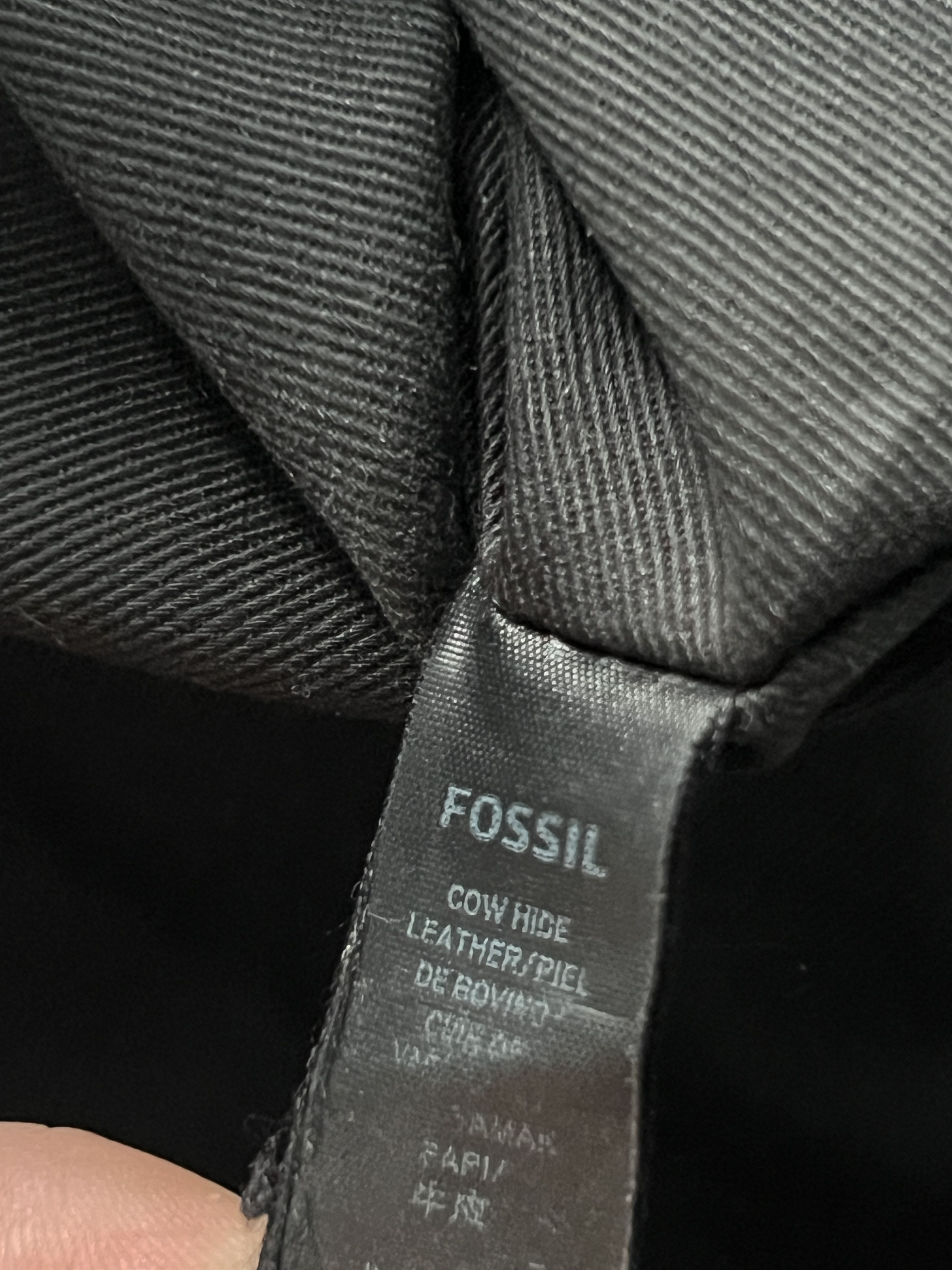 Fossil Fossil Womans Vintage Dark Brown Leather Handbag Size ONE SIZE - 13 Thumbnail