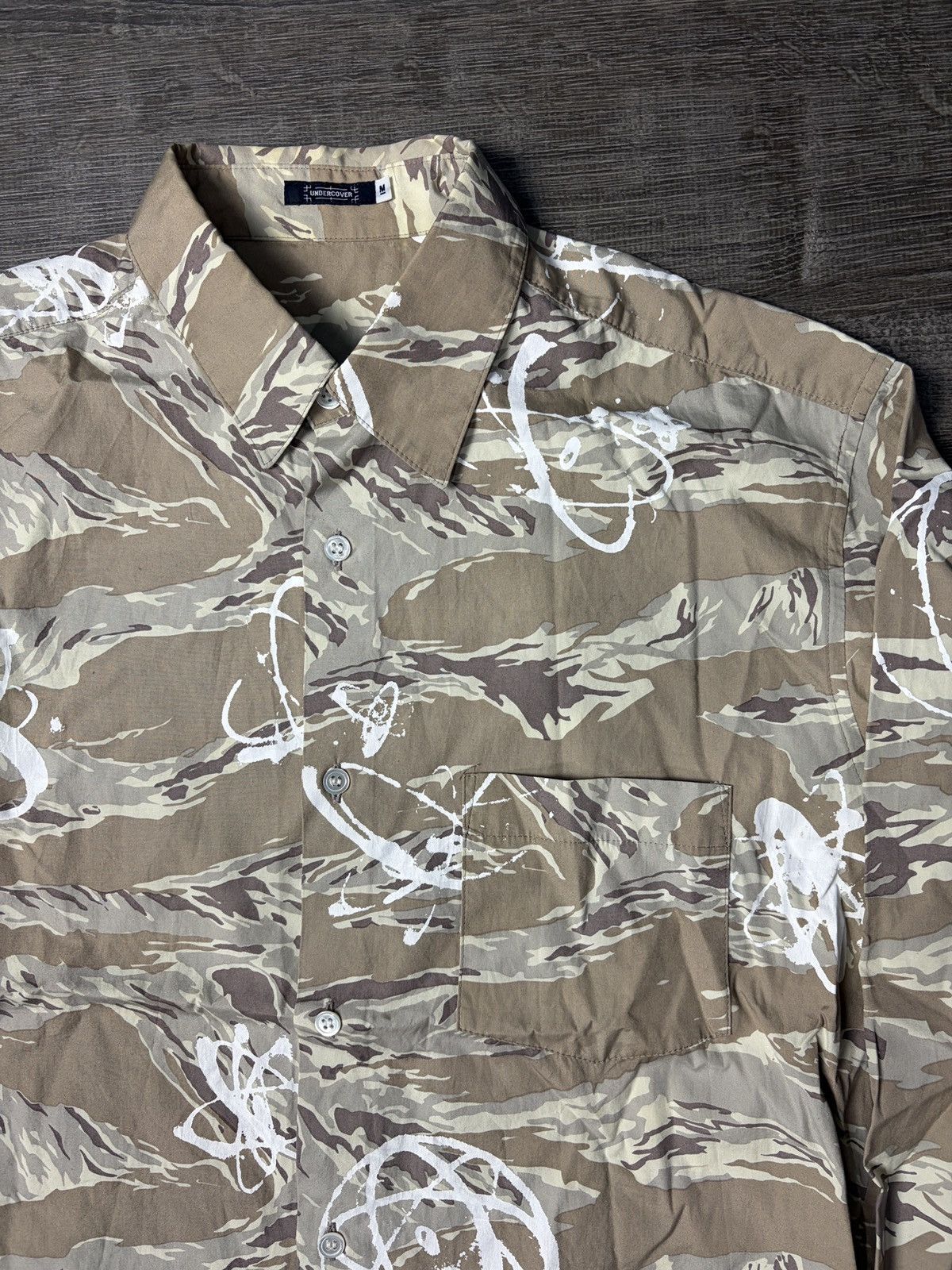 Undercover Desert Camo Shirt - AW '01 DAVF Size US M / EU 48-50 / 2 - 2 Thumbnail