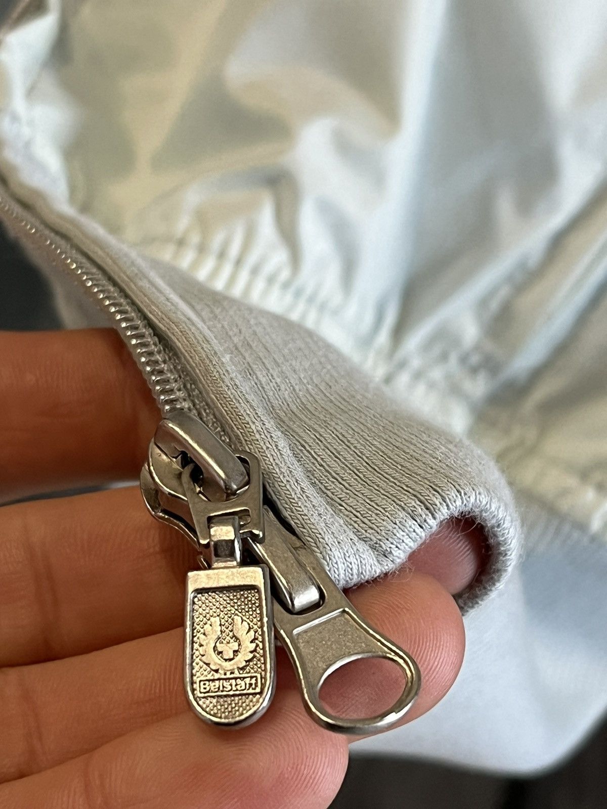 Belstaff Belstaff Silver Nylon jacket reflective logo Size M / US 6-8 / IT 42-44 - 6 Thumbnail