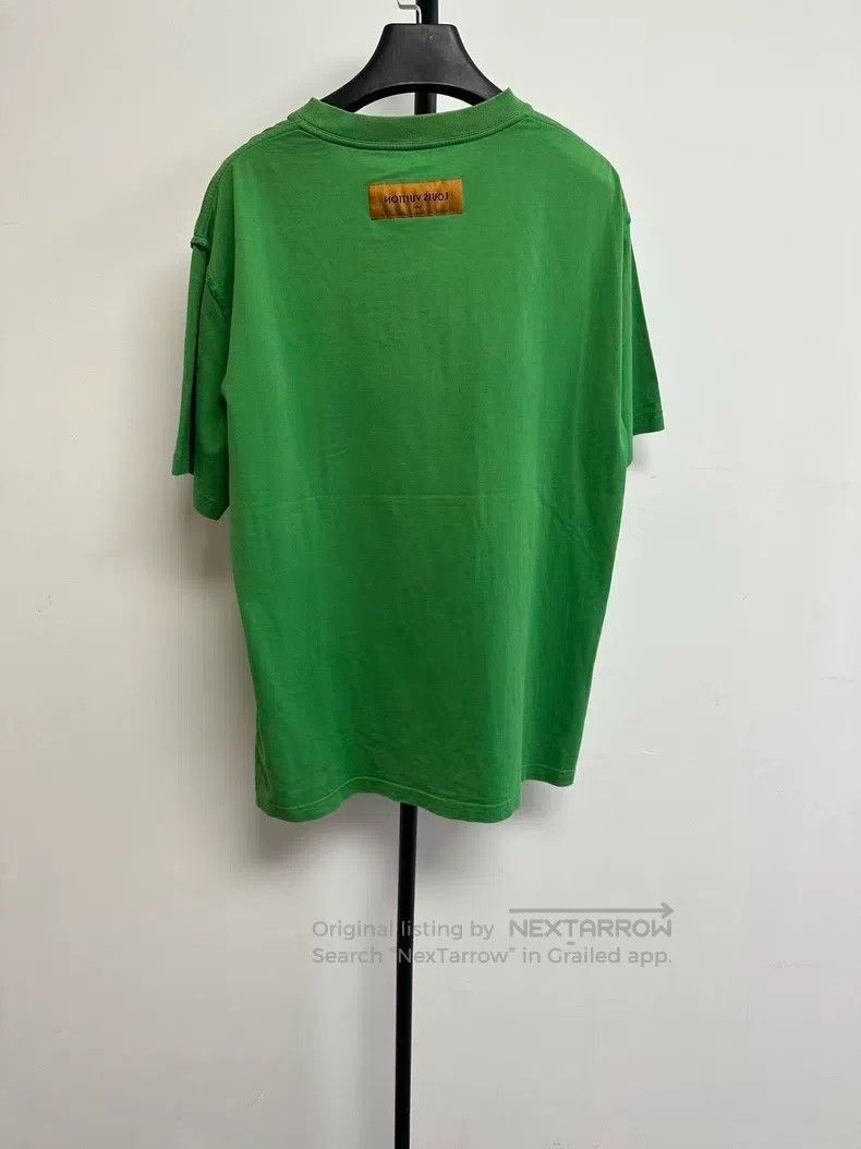 Louis Vuitton Louis Vuitton Solid Logo Crew Neck Short Sleeve Size US XL / EU 56 / 4 - 2 Thumbnail