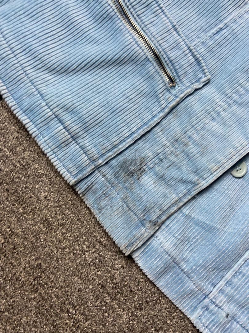 Japanese Brand ELKYA Corduroy Dual Pocket Jacket with Hidden Button (176) Size US XXS / EU 40 - 8 Thumbnail