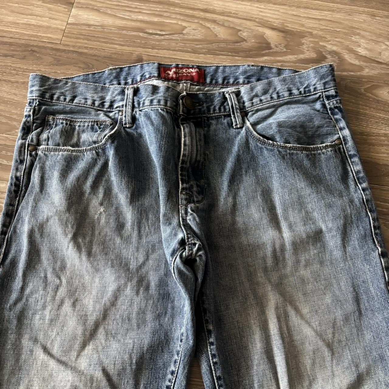 Vintage Crazy Vintage Y2K/2000s Grunge Medium Wash Essential Denim Jeans! 38x28 Size US 38 / EU 54 - 5 Thumbnail