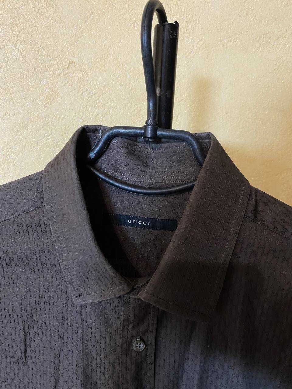 Gucci Gucci Tom Ford Vintage Monogram GG Logo Shirt Size US L / EU 52-54 / 3 - 1 Thumbnail