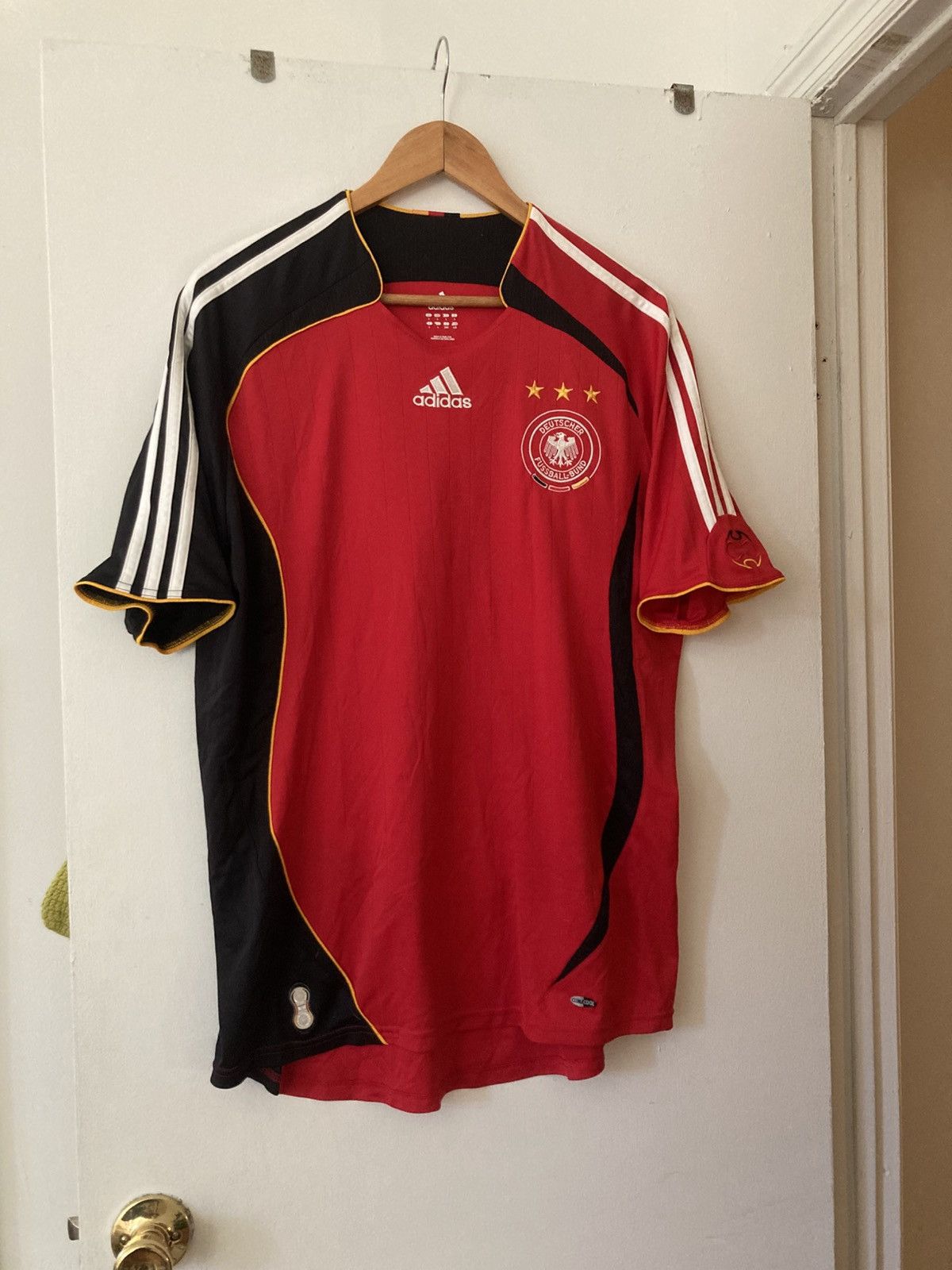 Adidas Rare Germany 2006 Adidas Teamgeist Away Large Size US L / EU 52-54 / 3 - 1 Thumbnail