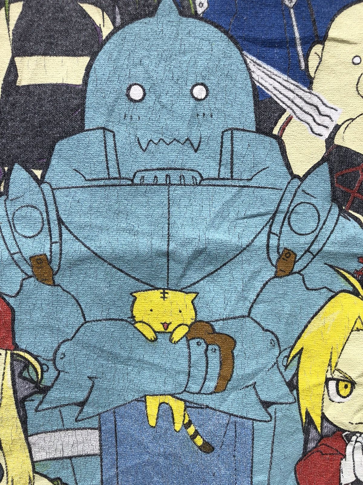 Cartoon Network × Japanese Brand × Vintage Vintage Y2K Anime Fullmetal Alchemist Full Character Tee Size US XL / EU 56 / 4 - 12 Thumbnail