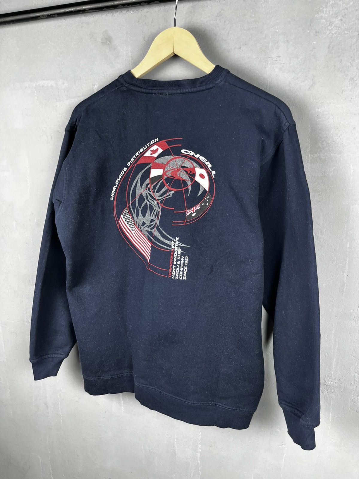 O'Neill O’Neill sweatshirt big logo vintage 90s Size US M / EU 48-50 / 2 - 1 Thumbnail