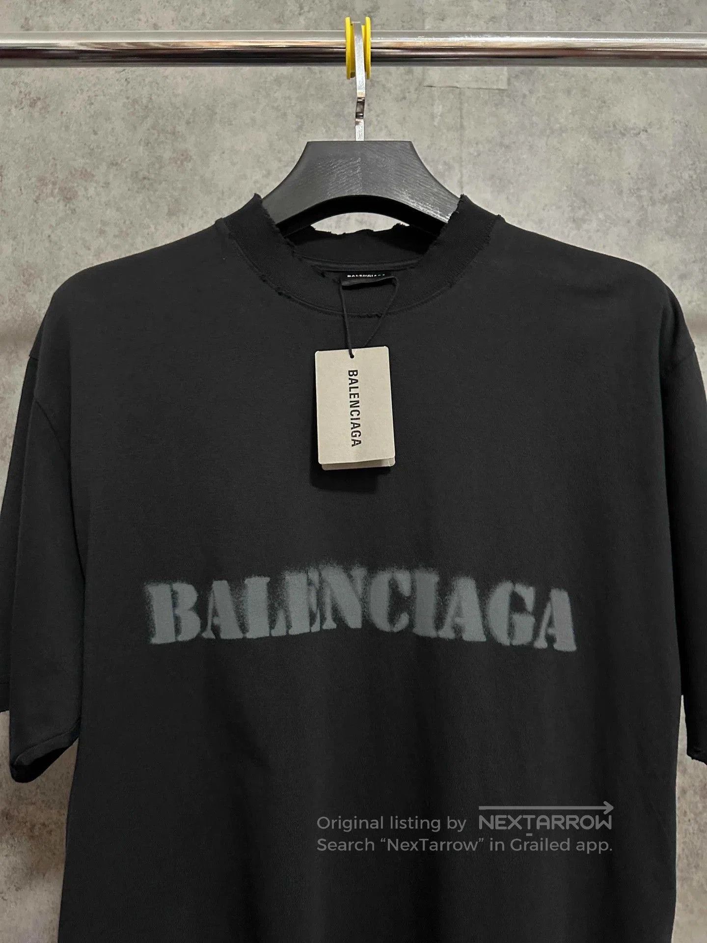 Balenciaga Balenciaga SS24 Logo Short Sleeve T-shirt. Size US XS / EU 42 / 0 - 2 Thumbnail