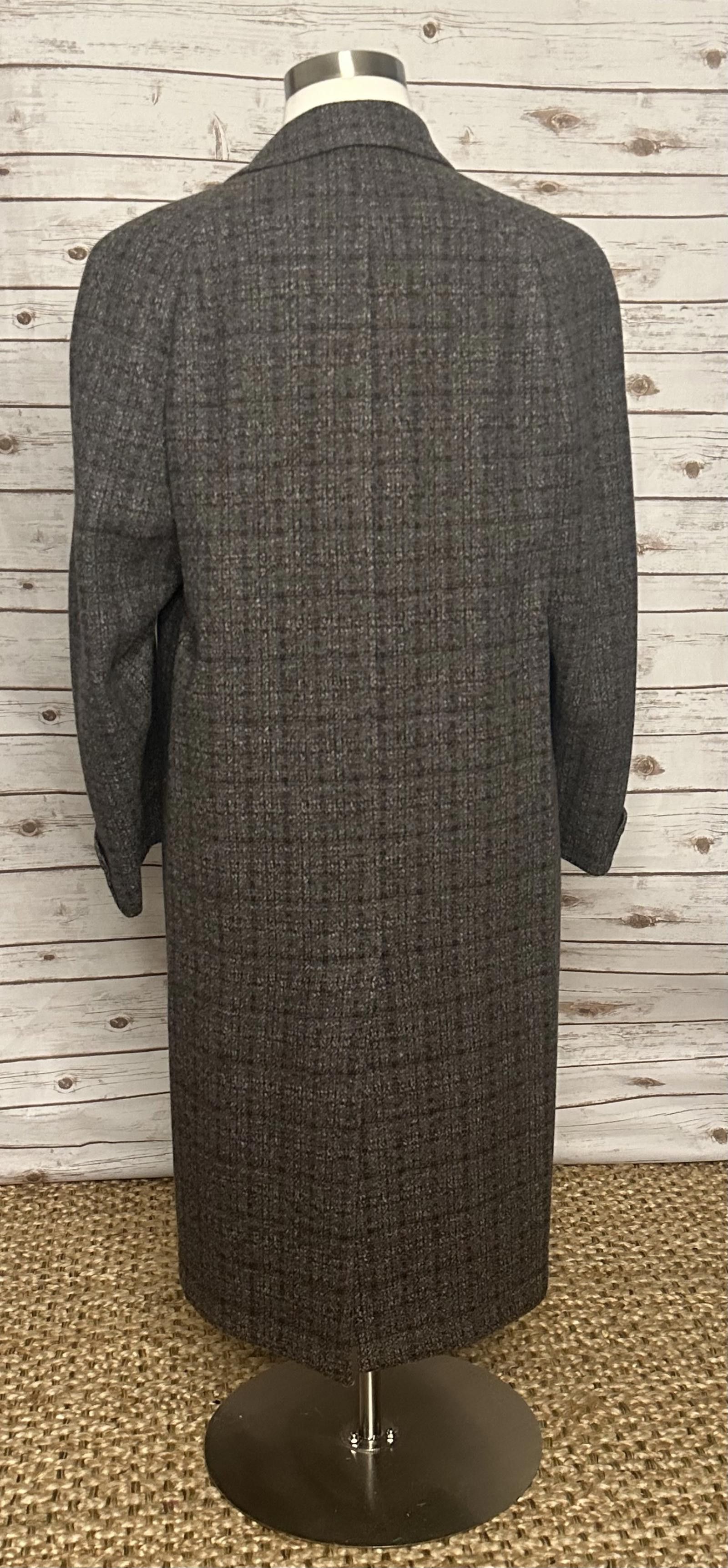 Hart Schaffner Marx Vintage Hart, Schaffner & Marx tweed wool overcoat Size 44 Size US XL / EU 56 / 4 - 5 Thumbnail