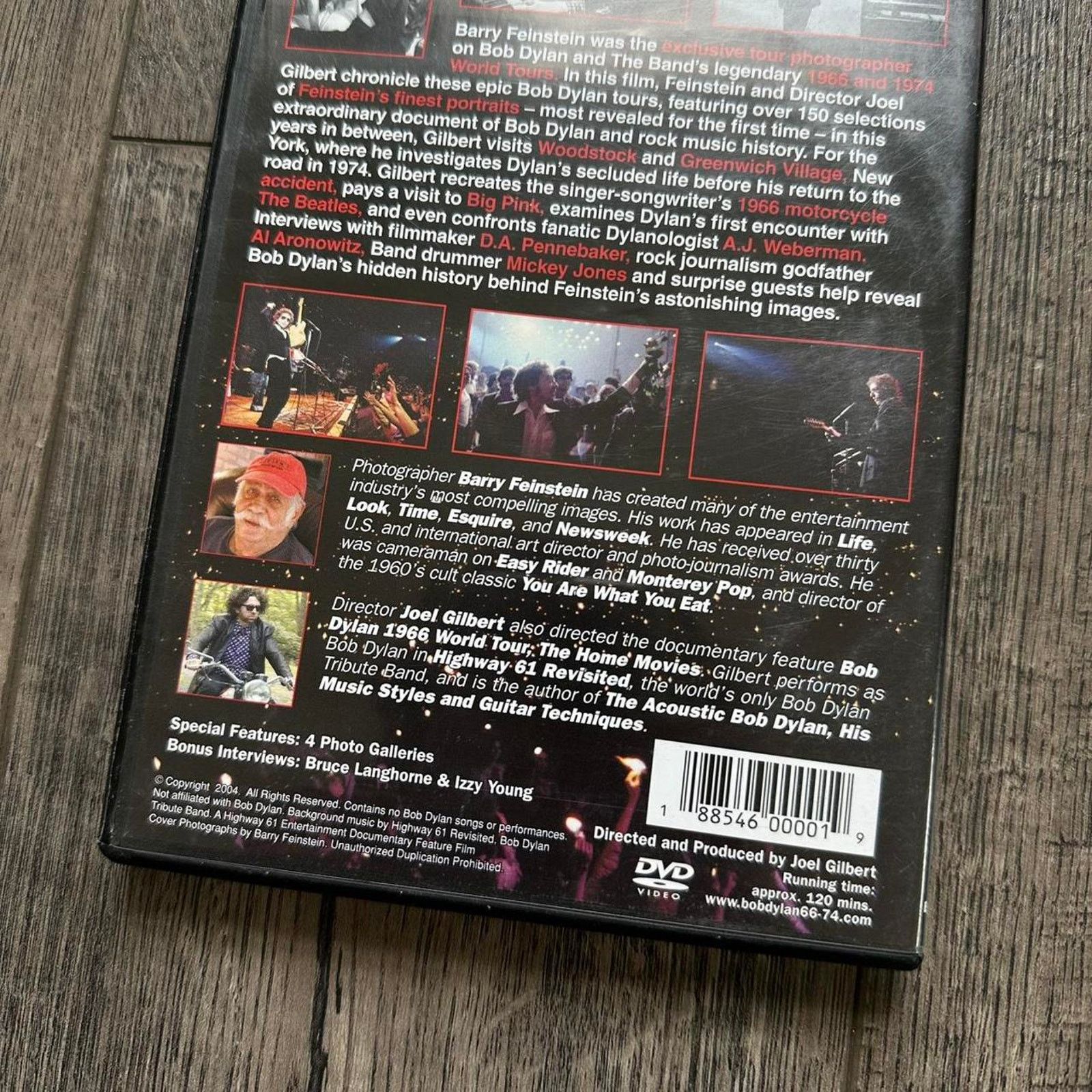 Band Tees × Vintage Bob Dylan World Tour 1966-1974 DVD Music Size ONE SIZE - 6 Thumbnail