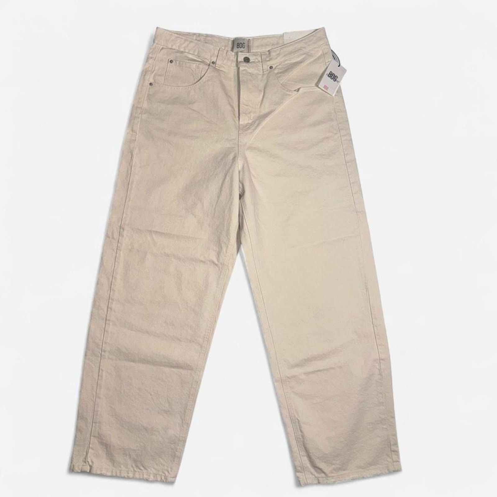 Bdg Bdg cream baggy jeans size Size 33" - 1 Thumbnail