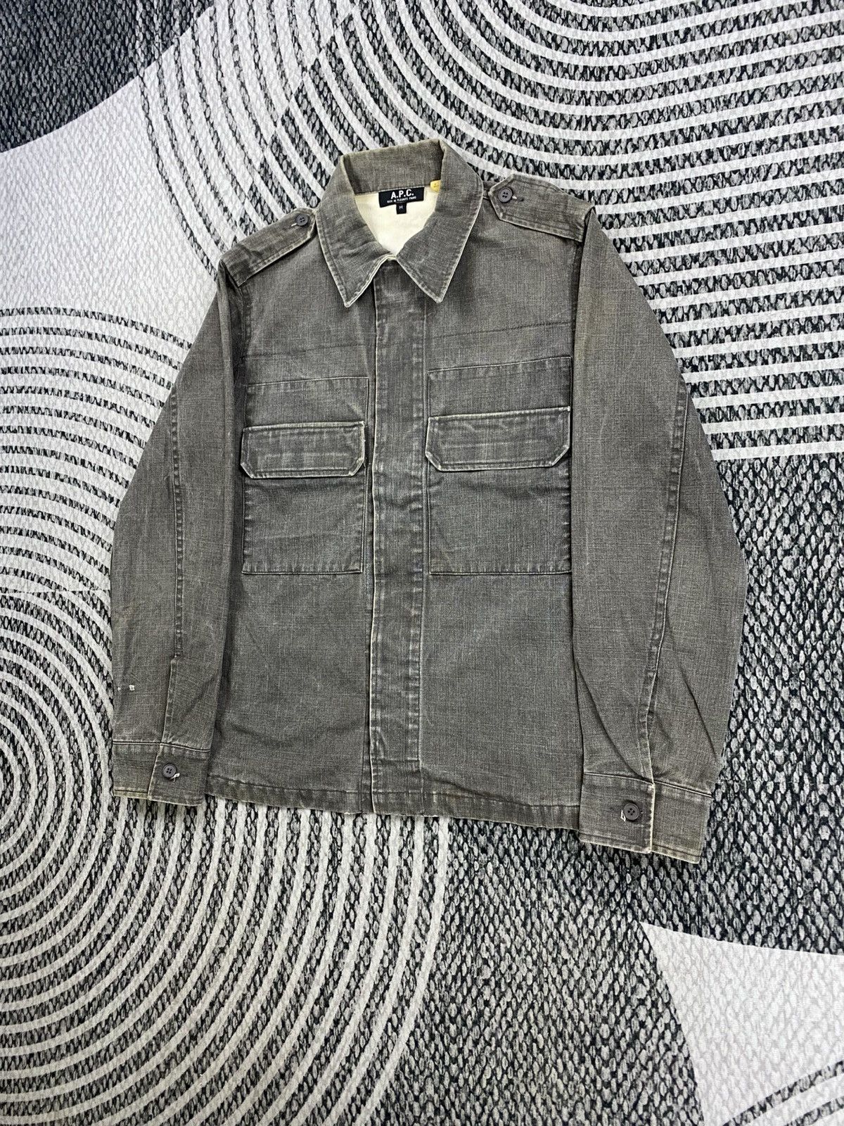 A.P.C. Vintage A.P.C Double Pocket Cotton Jacket Size US S / EU 44-46 / 1 - 4 Thumbnail