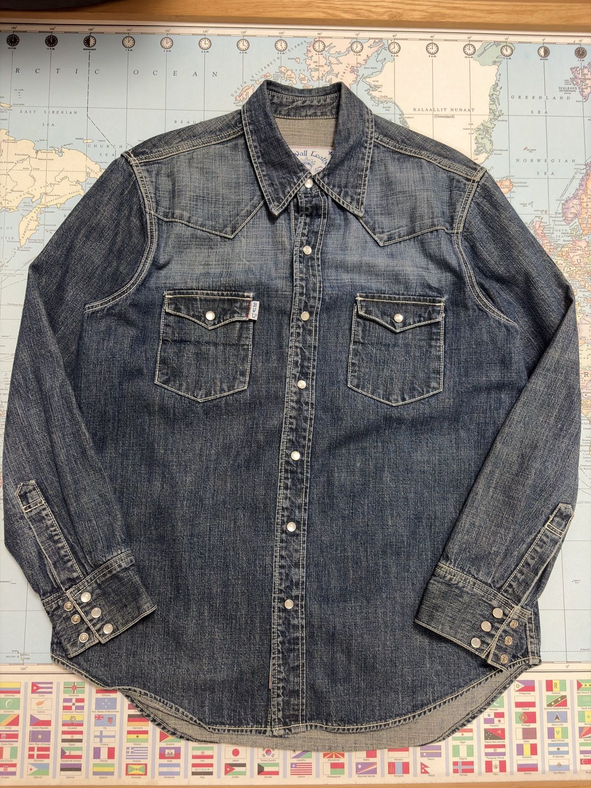 Bill Wall Leather Bill Wall Leather Western Shirt Size US XL / EU 56 / 4 - 1 Thumbnail