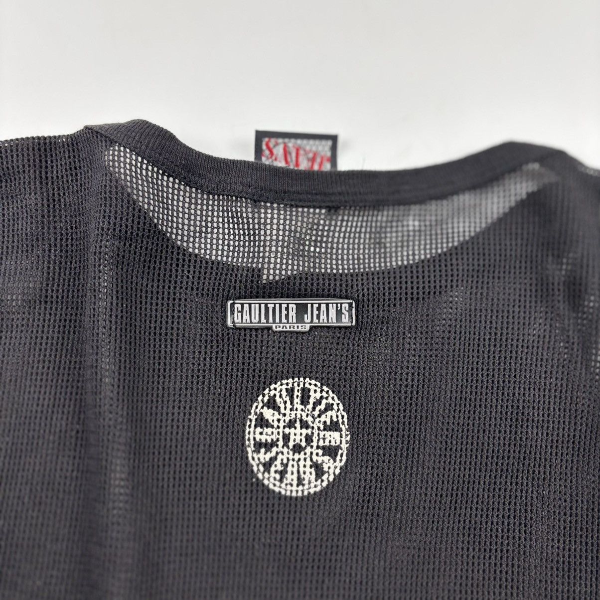 Jean Paul Gaultier Jean Paul Gaultier Mesh Knit Patterned Long Sleeves Size M / US 6-8 / IT 42-44 - 6 Thumbnail