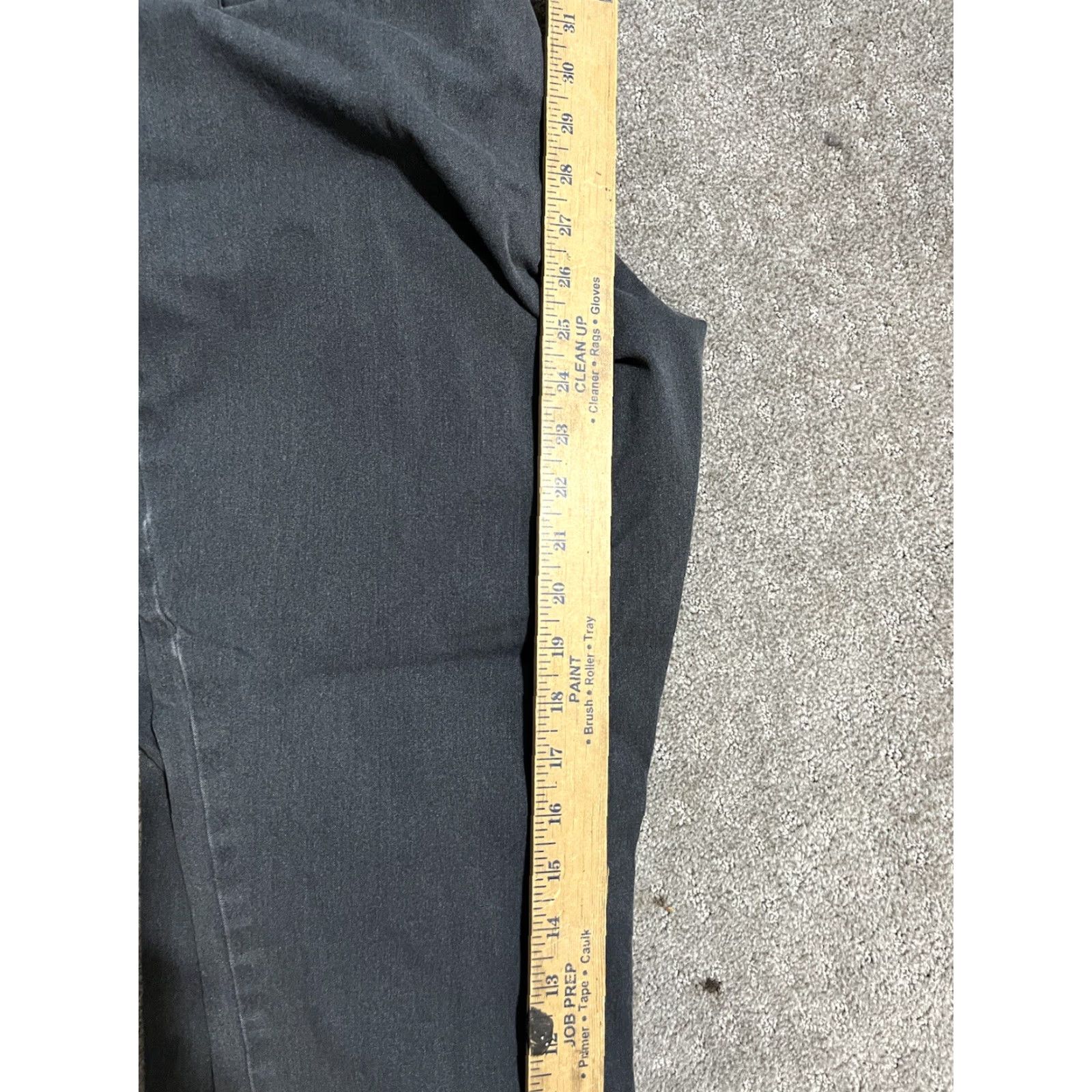 Ann Taylor Ann Taylor LOFT Modern Chino Pants 14 Gray Skinny Crop Business Casual Womens Size 36" / US 14 / IT 50 - 6 Thumbnail