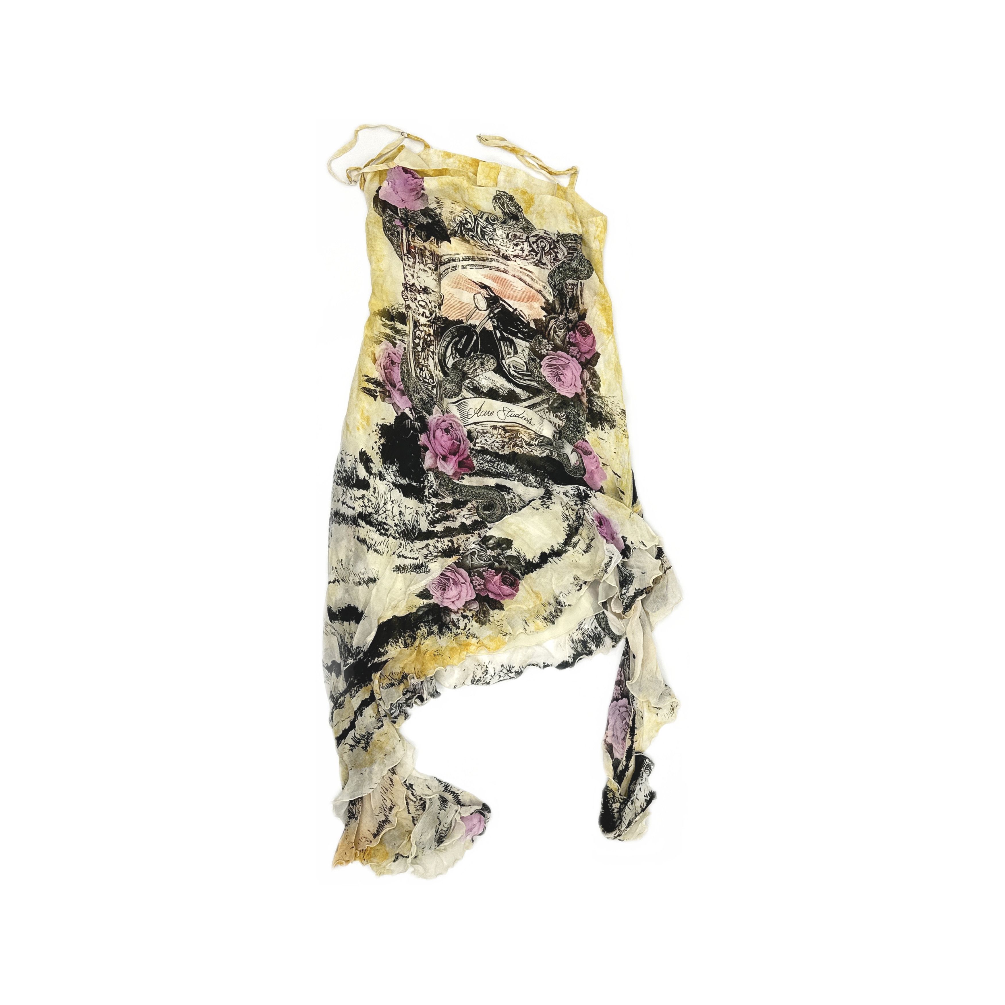 Acne Studios Acne Studios Floral Print Midi Dress Size 40 Size S / US 4 / IT 40 - 1 Thumbnail