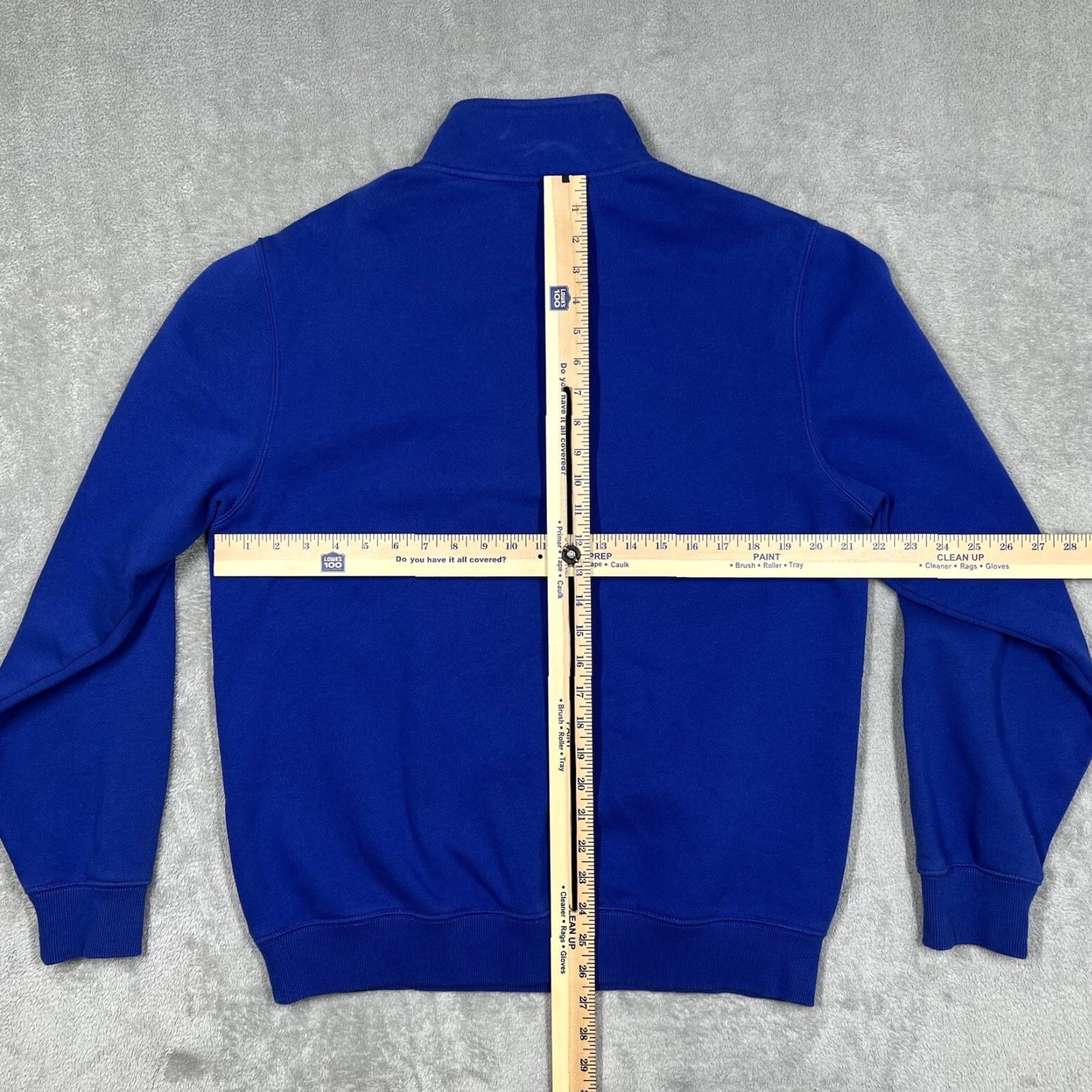 Vintage Sport-Tek The Getty Gardens & Grounds Mens Medium Pullover 1/4-Zip Sweatshirt Blue Size US M / EU 48-50 / 2 - 7 Thumbnail