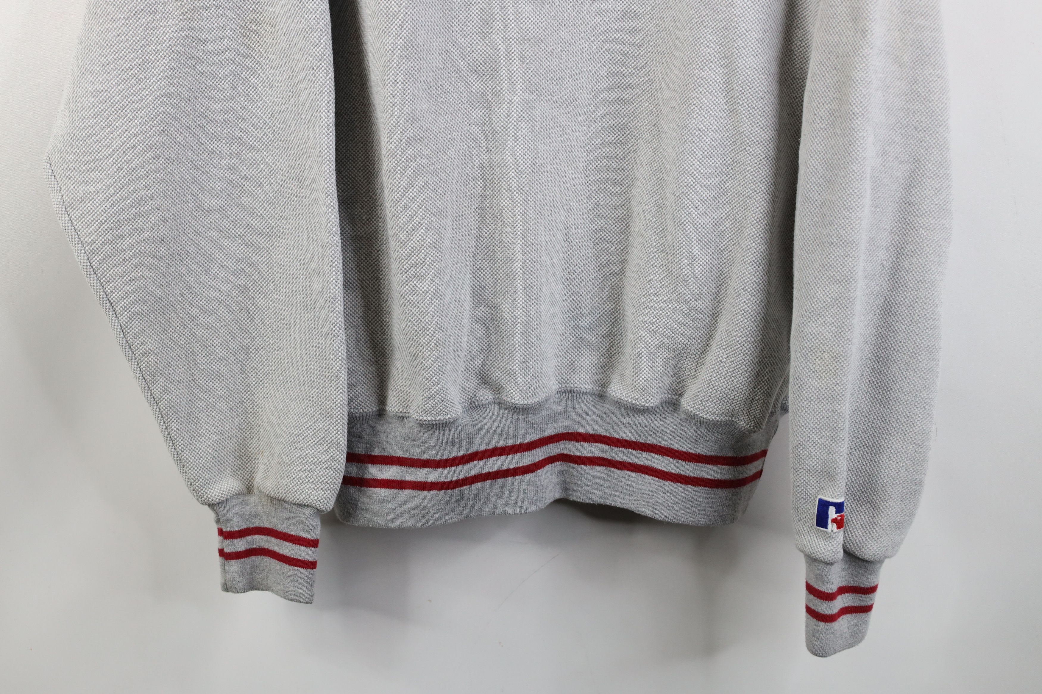 Russell Athletic Vintage 90s Russell Athletic Thermal Knit Sweatshirt USA Size US M / EU 48-50 / 2 - 3 Thumbnail