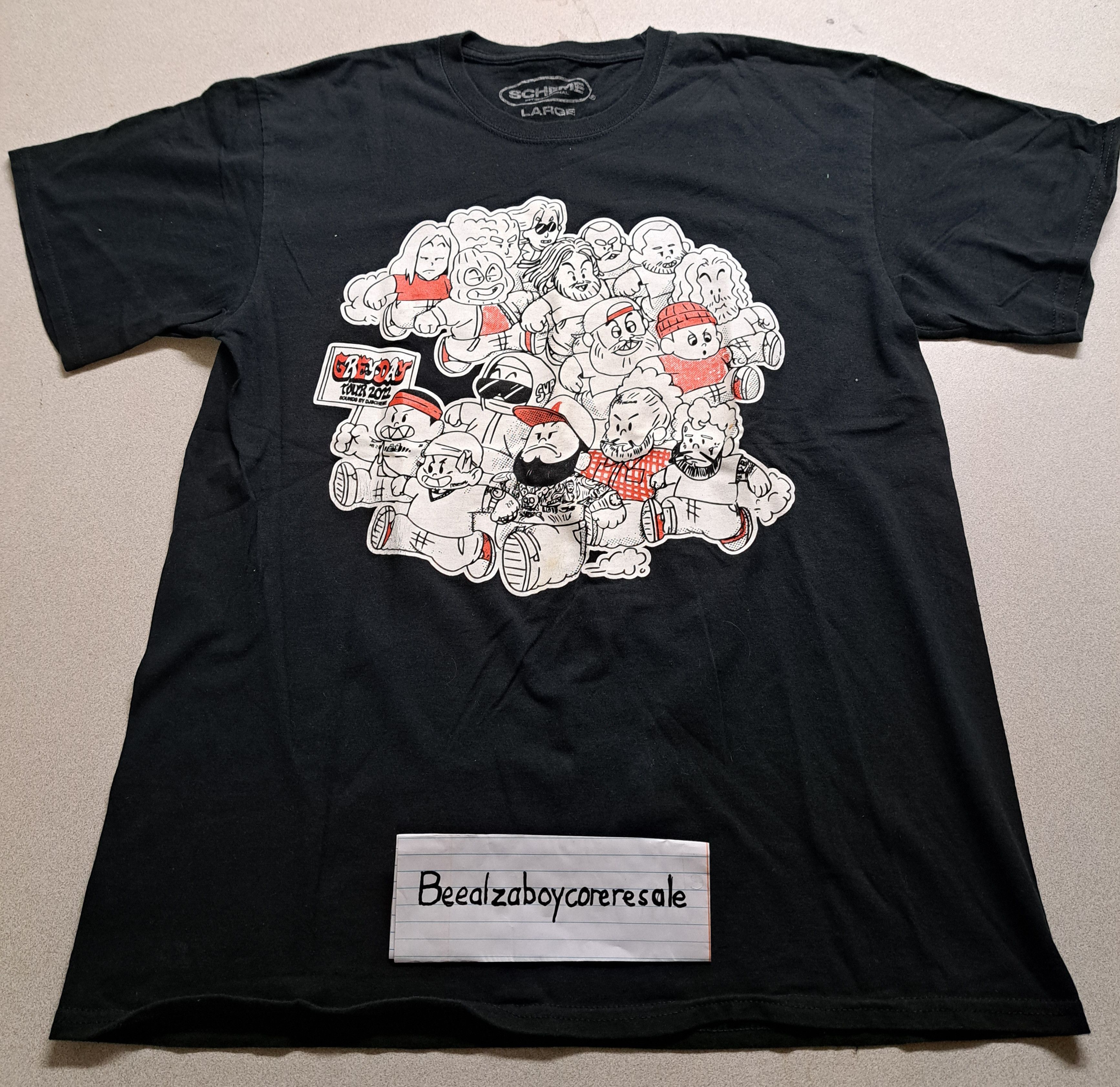 G59 Records '22 G59 tour tee Size US L / EU 52-54 / 3 - 1 Thumbnail