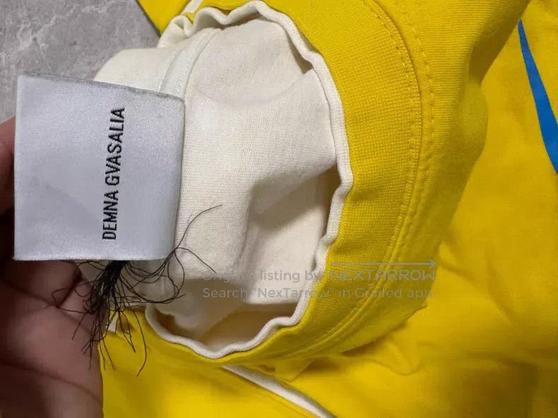 Vetements Vetements Double-Layer Deconstructed Two-Piece Yellow Shor Size US L / EU 52-54 / 3 - 3 Thumbnail