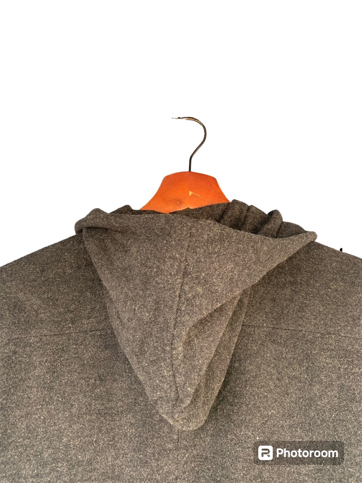Yohji Yamamoto Vintage Yohji Yamamoto Ined Wool Long Hoodie Jacket Size S / US 4 / IT 40 - 4 Thumbnail