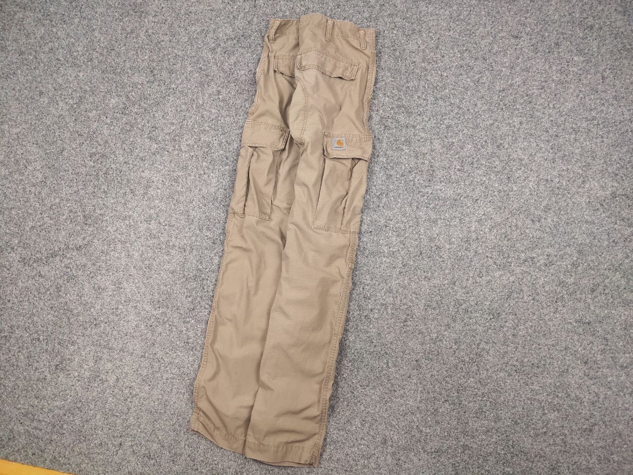Vintage Carhartt Beige Ripstop Faded Cargo Pants Y2k Style