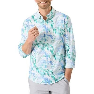 Tommy Bahama Tommy Bahama Men Siesta Key Floating Leaf Print Shirt NEW XL Size US XL / EU 56 / 4 - 5 Thumbnail