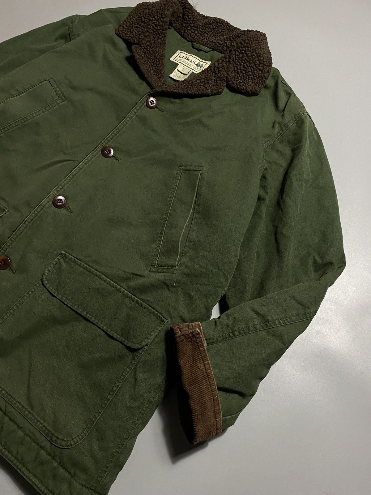 L.L. Bean L.L.Bean real sheepskin hunting jacket vintage USA Size US XL / EU 56 / 4 - 3 Thumbnail