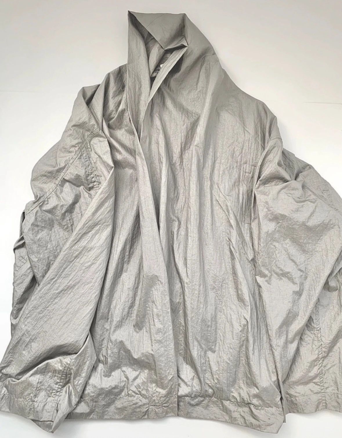 image of Issey Miyake 80's Jacket Archive in Srebrny, Men's (Size Small)