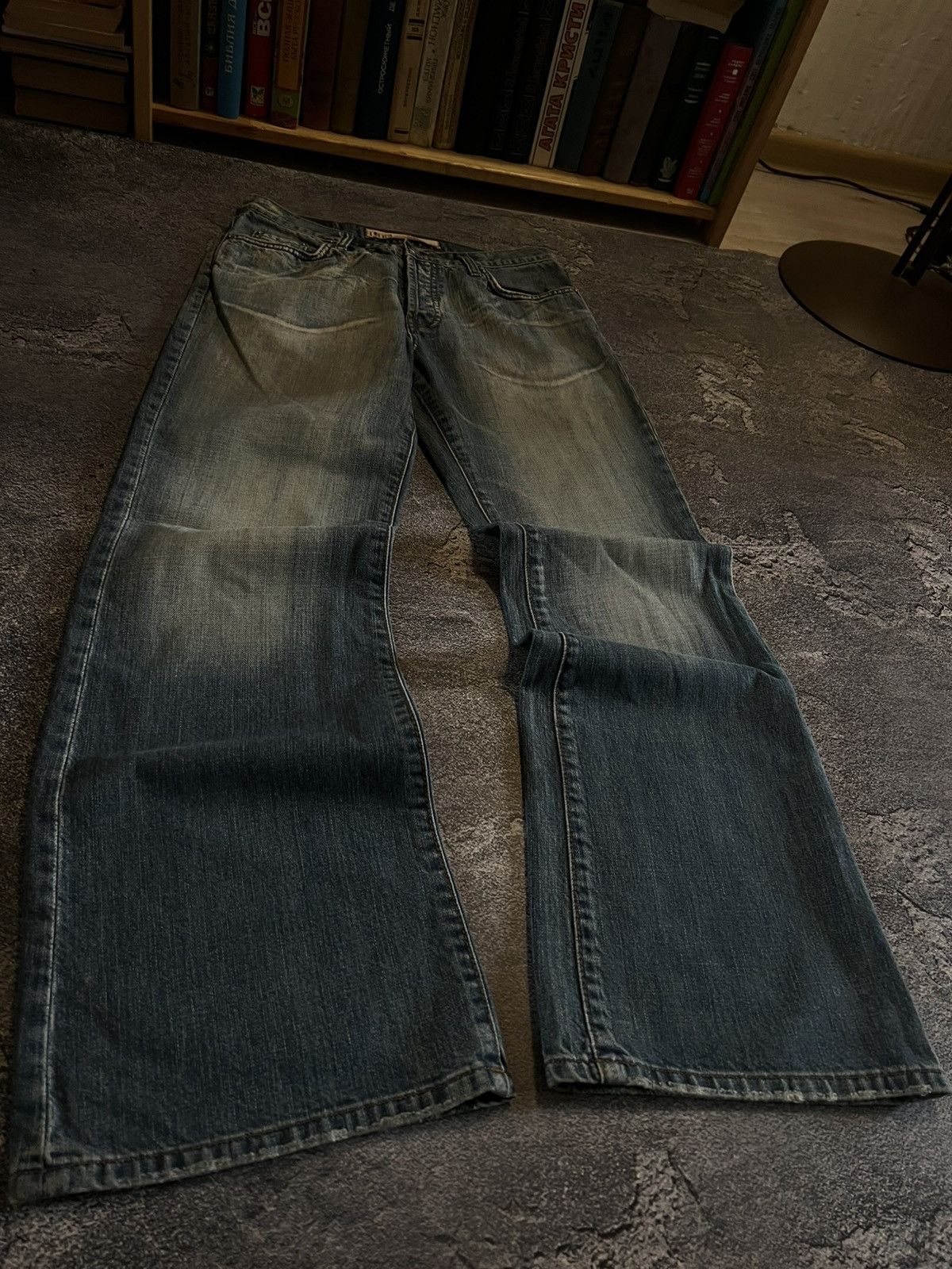 Vintage CRAZY Hysteric Glamour Style Grunge Archive Y2K Flare Drip Size US 32 / EU 48 - 1 Thumbnail