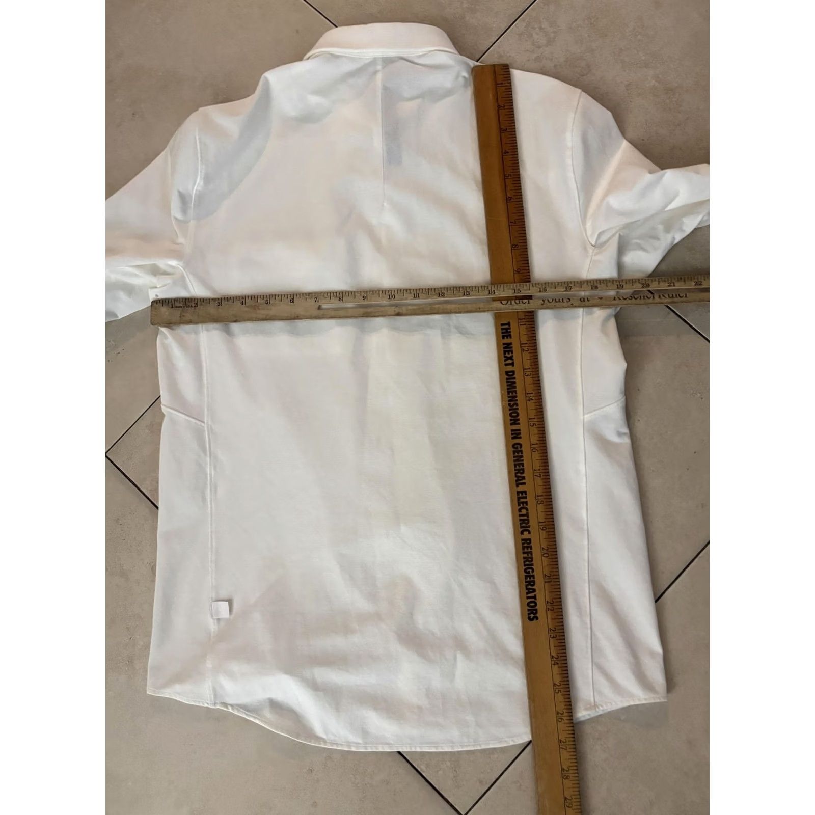 Lululemon Lululemon Shirt Mens Small White Stretch Jersey Button Front Long Sleeve Casual Size US S / EU 44-46 / 1 - 6 Thumbnail