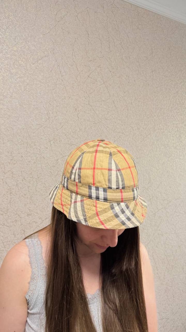 Burberry Vintage Burberrys Bucket Hat Nova Check Women Size ONE SIZE - 4 Thumbnail