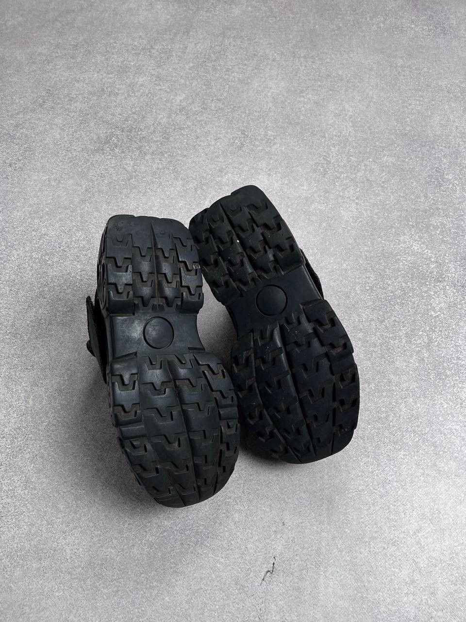 Japanese Brand × Vintage Vintage New Rock Style Avantgarde Grunge Leather Shoes Y2K Size US 8 / IT 38 - 13 Thumbnail