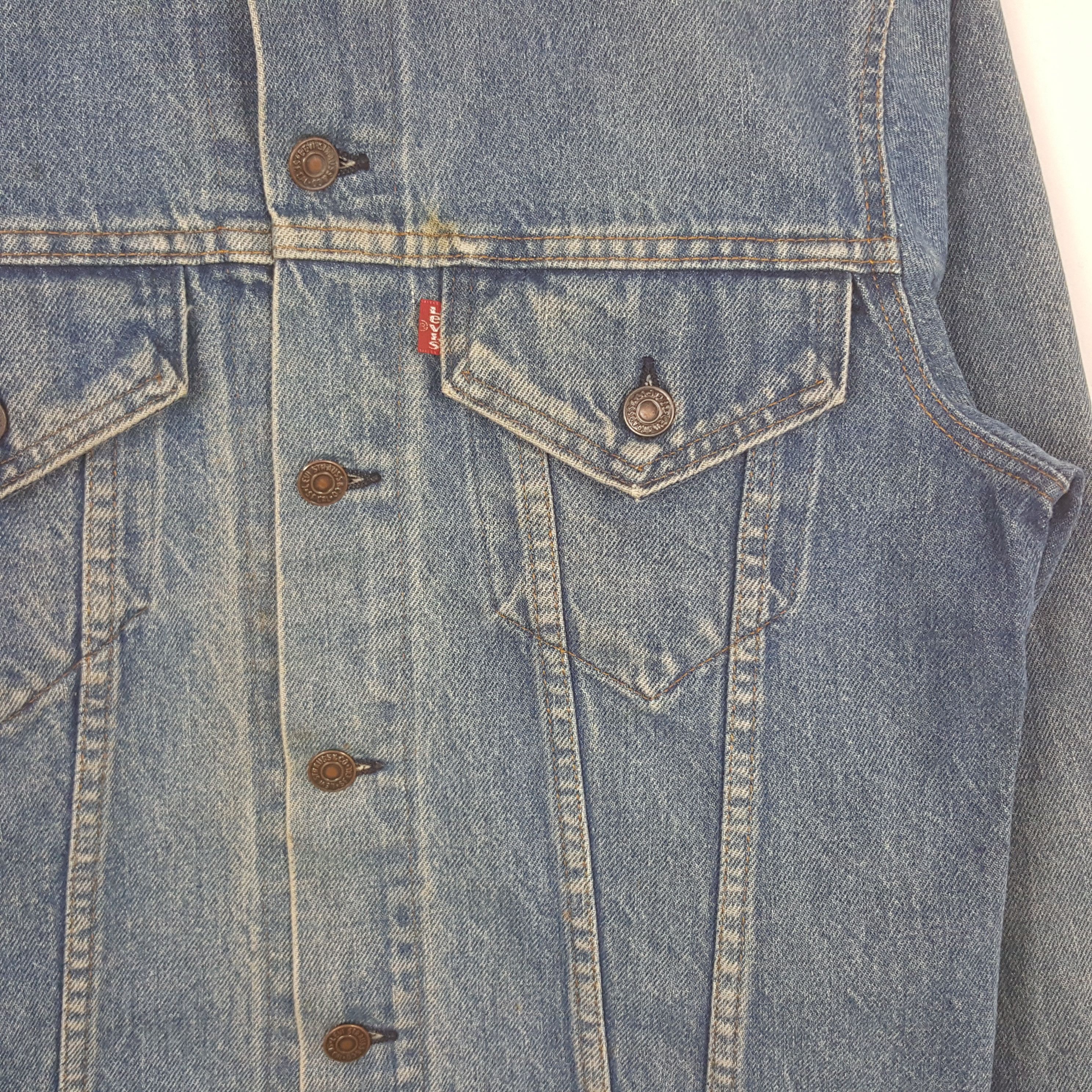 Levi's Vintage Levi's American Bikers Denim Jacket RR25 Size US S / EU 44-46 / 1 - 2 Thumbnail