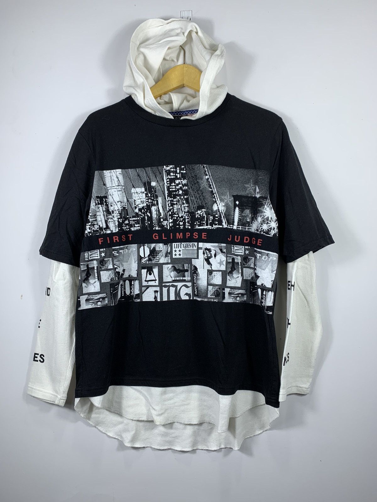 Hysteric Glamour × If Six Was Nine × Japanese Brand First Glimpse Judge Double layers hoodie style Size US L / EU 52-54 / 3 - 1 Thumbnail