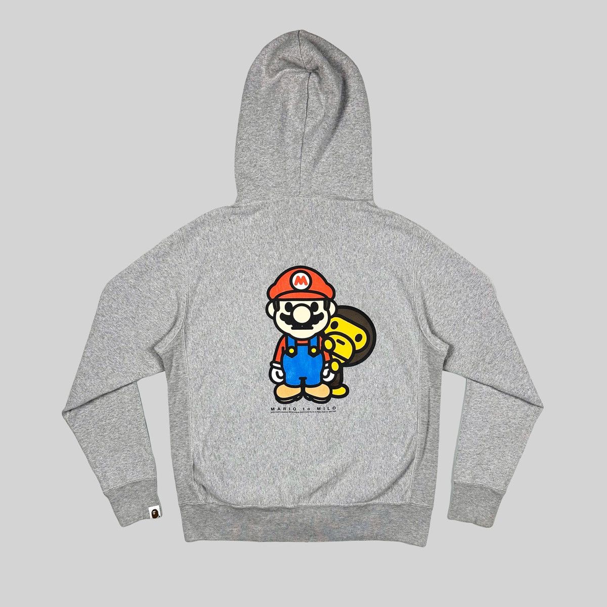 Bape × Nintendo Bape x Nintendo Mario Baby Milo Zip Up Hoodie | Grailed