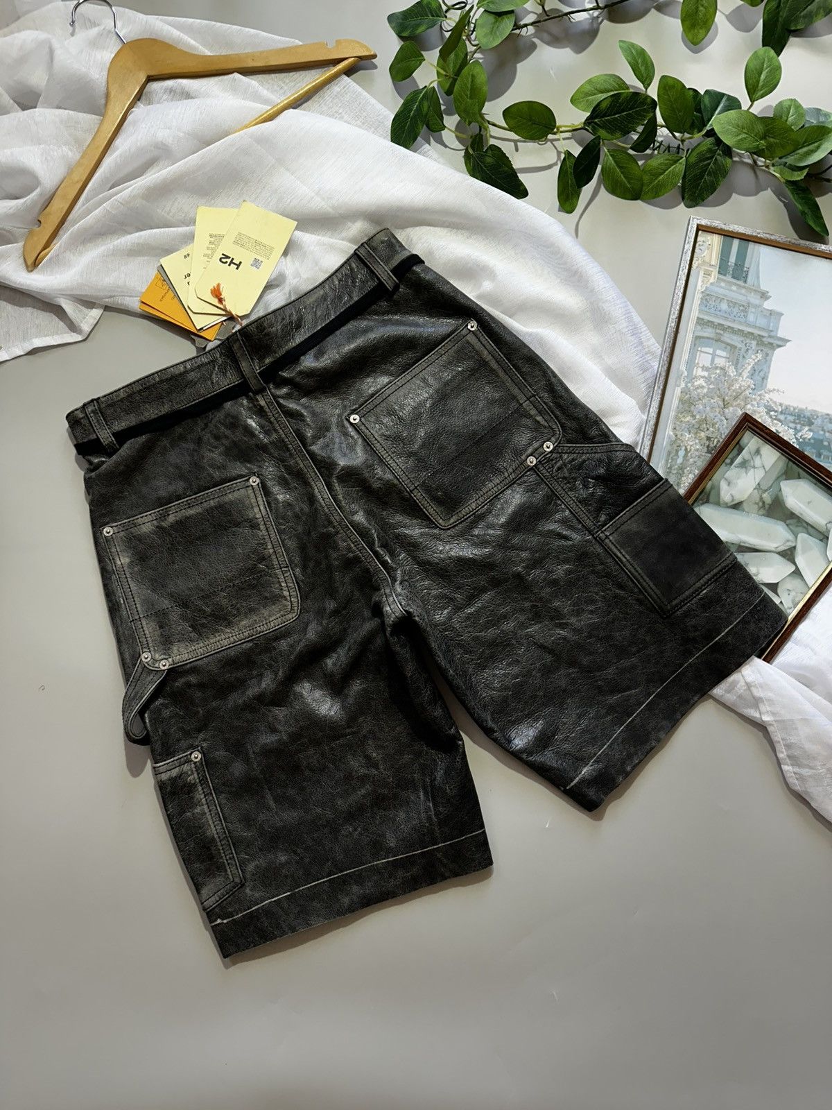 H&M × Heron Preston H2 Heron Preston x H&M Leather Carpenter 