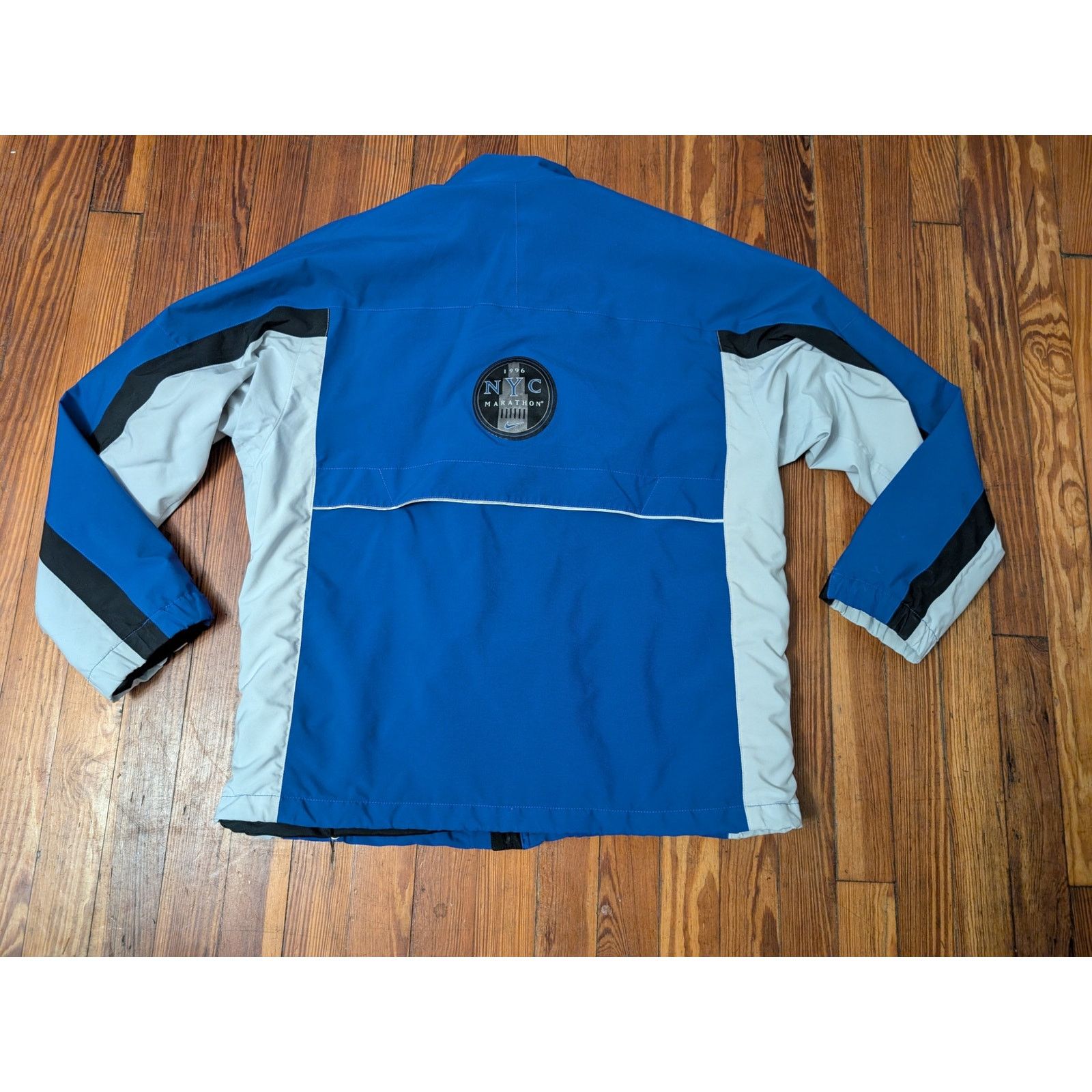 Nike Nike NYC Marathon Storm Fit Blue Mens Large Jacket Size US L / EU 52-54 / 3 - 2 Thumbnail