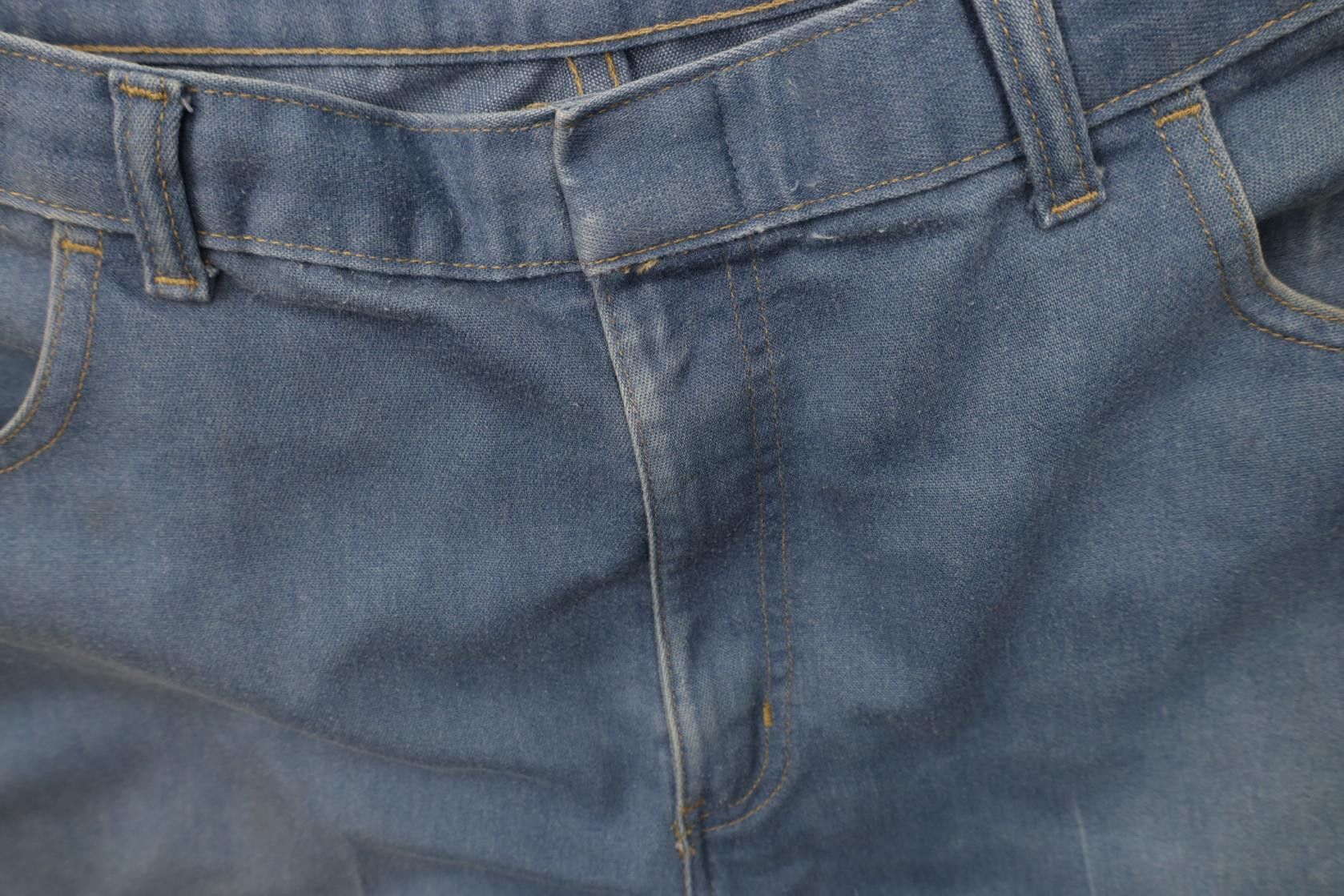 Vintage Vintage 90s Streetwear Flared Wide Leg Denim Jeans Blue Size US 38 / EU 54 - 9 Thumbnail
