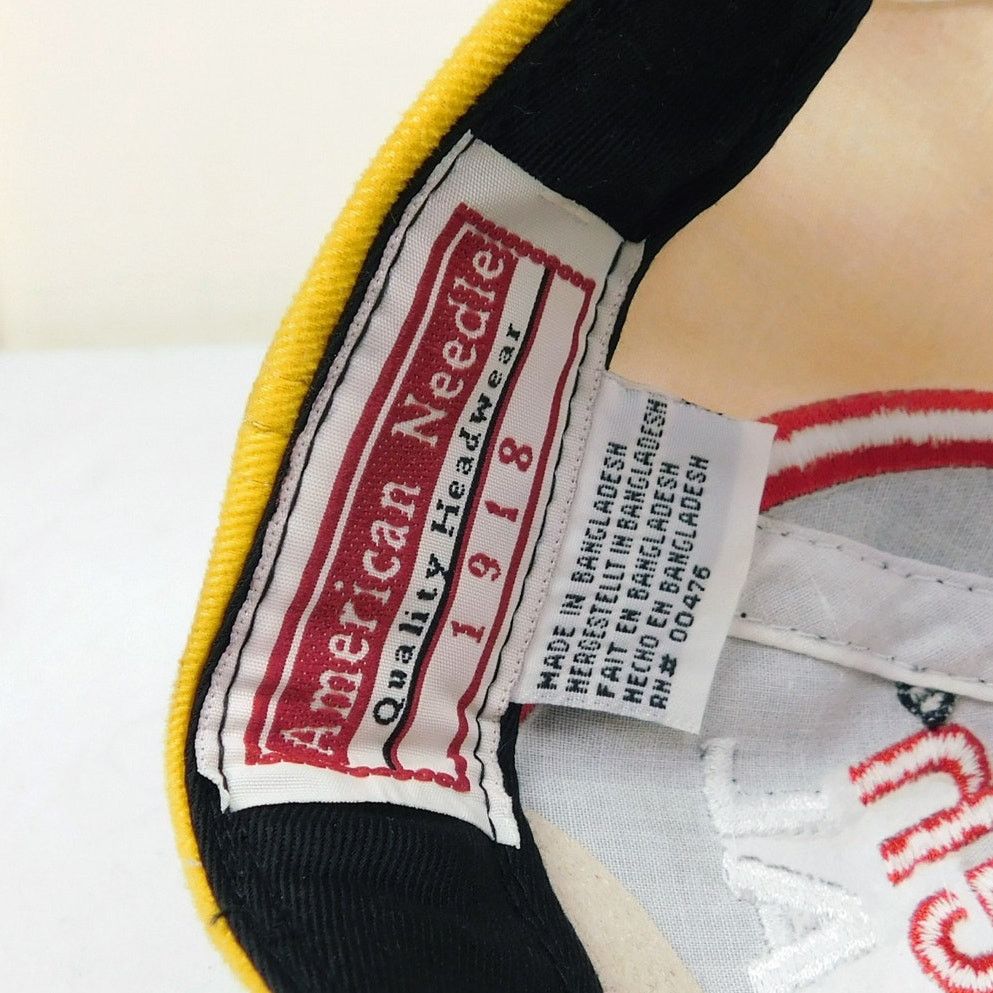 American Needle Vintage Watkins Glen Speedway Hat Adjustable NWOT Yellow Red Size ONE SIZE - 7 Thumbnail
