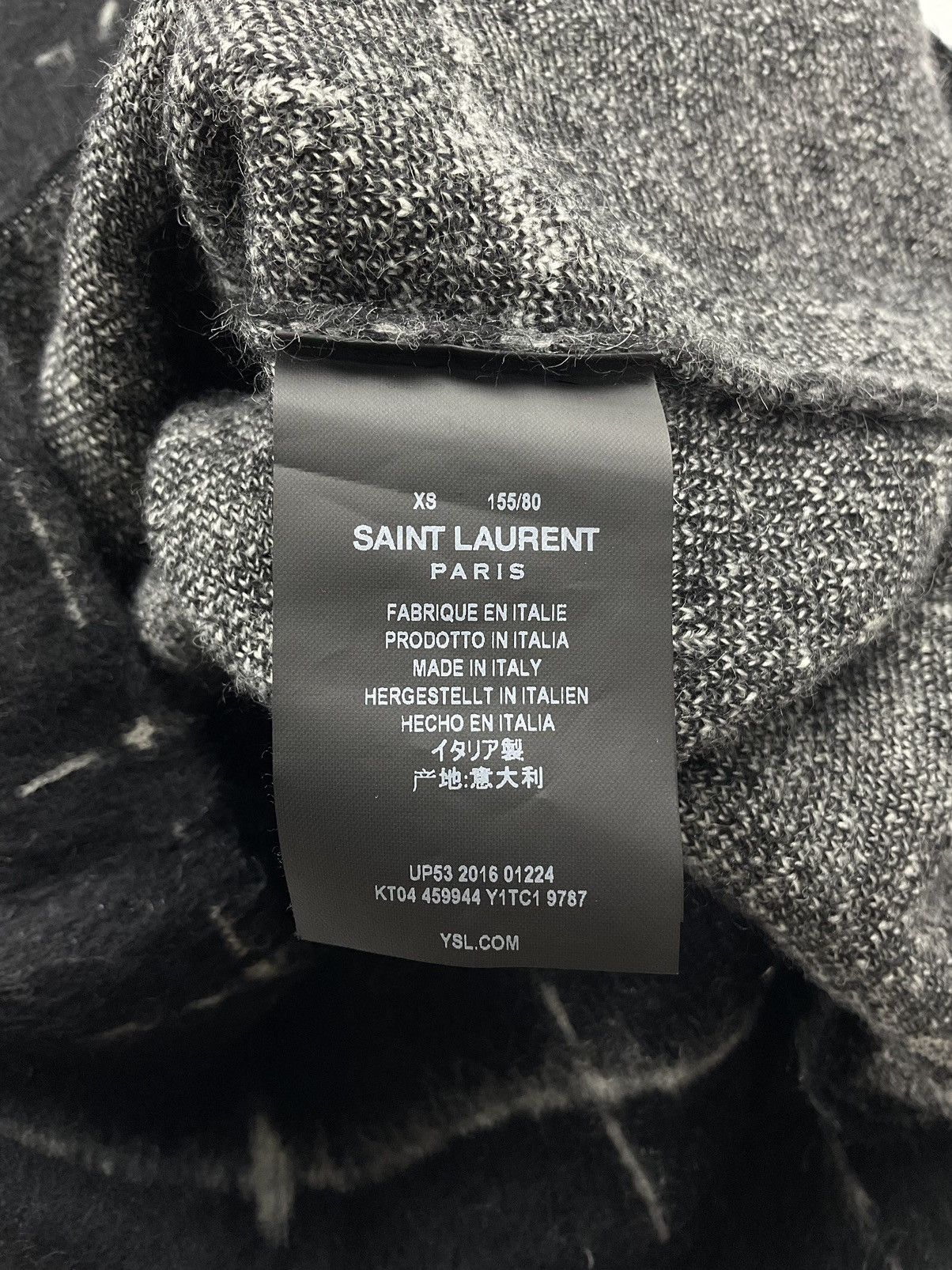 Saint Laurent Paris Saint Laurent Mohair Sweater Size US S / EU 44-46 / 1 - 7 Thumbnail